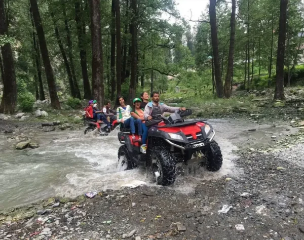 ATV ride in Solang valley