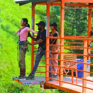 Bungee Jumping in Manali
