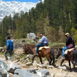 Horse Safari to Anjani Mahadev Temple – Solang Valley, Manali