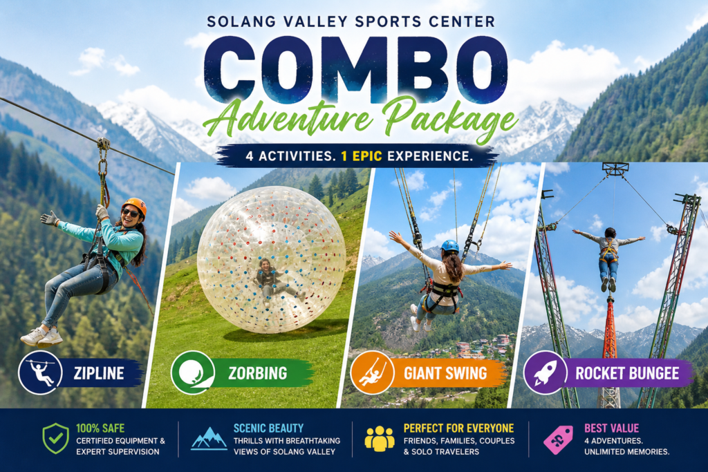 Combo package of 4 activities