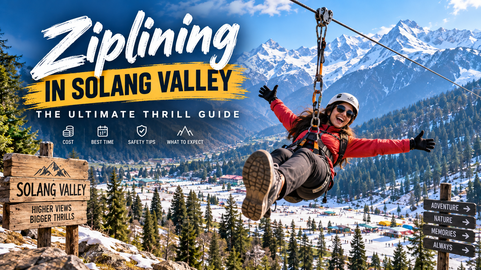 Ziplining in Solang Valley: The Ultimate Thrill Guide