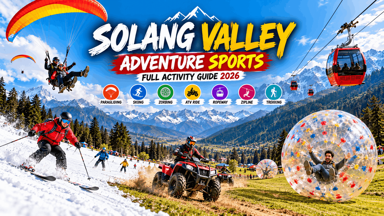 Solang Valley Adventure Sports: Full Activity Guide 2026