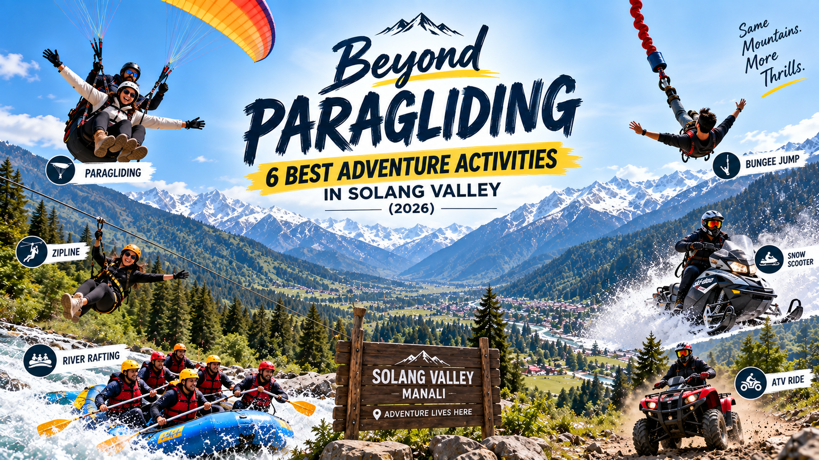Beyond Paragliding: 6 Best Adventure Activities in Solang Valley (2026)